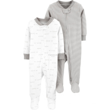 2-Pack Zip-Up Cotton Sleep & Plays baby romper girl pajamas